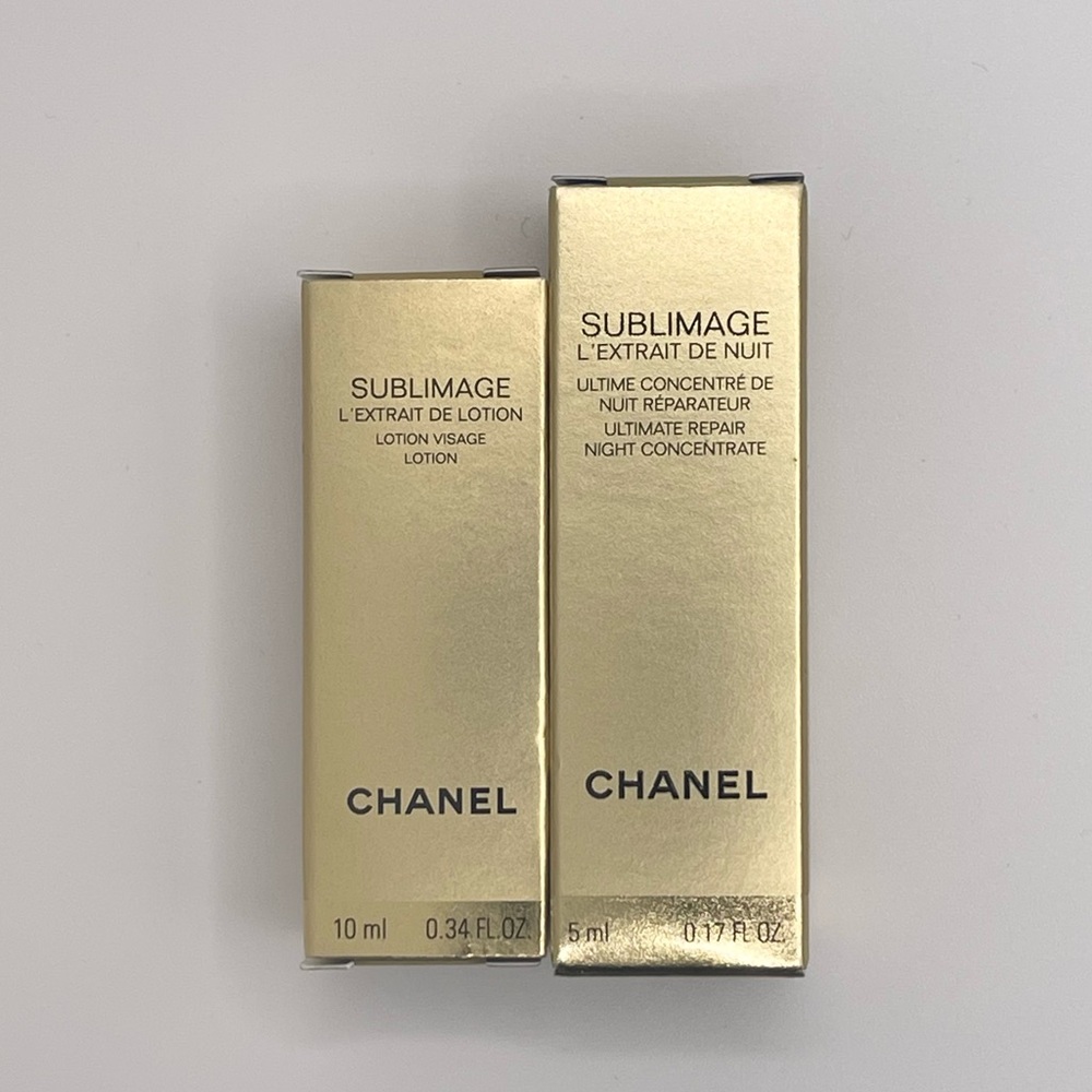 CHANEL - Sublimage L’Extrait de Lotion & L’Extrait de Nuit Duo